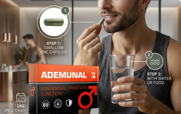Ako používať Ademunal – návod